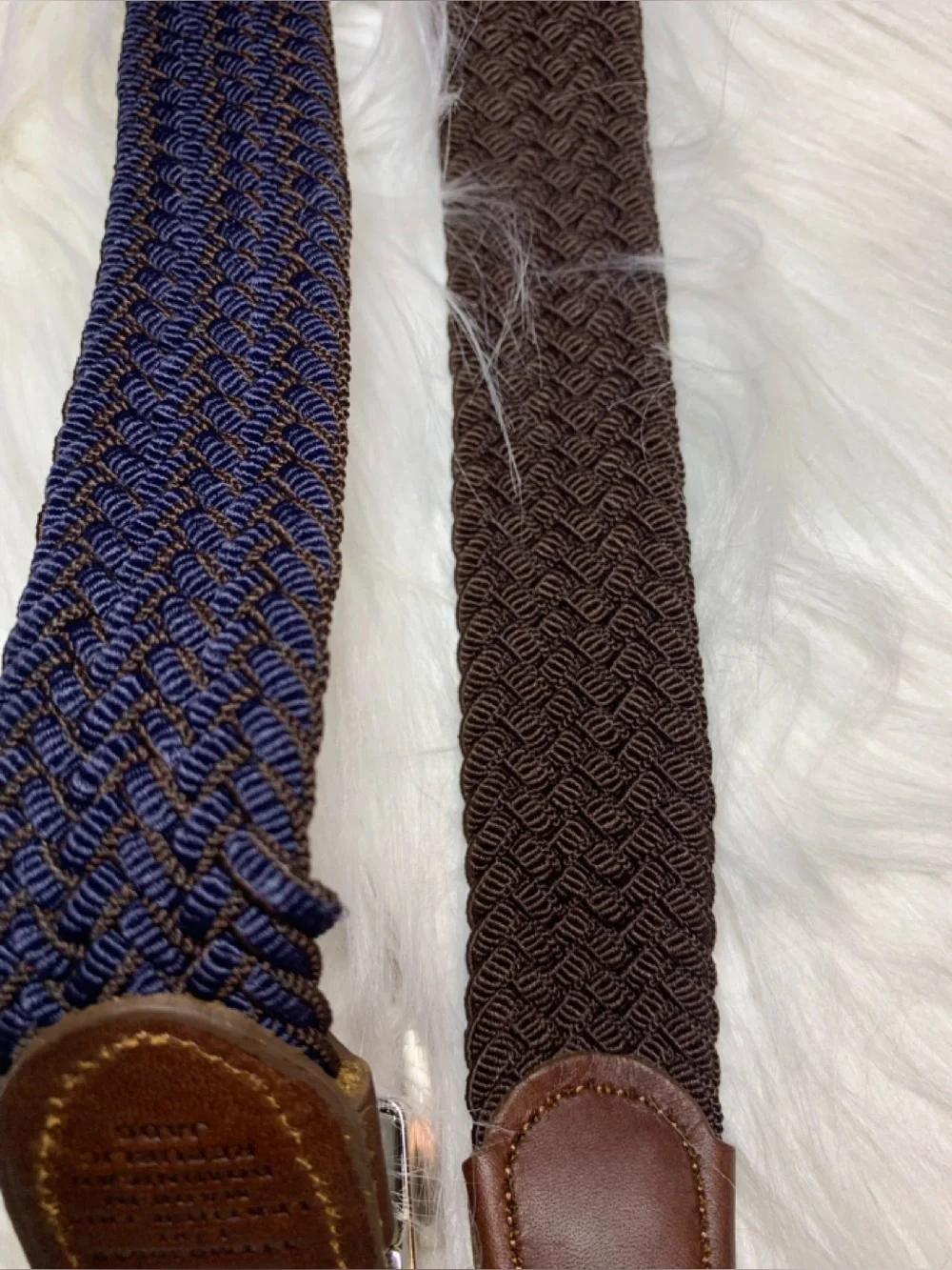 TOMMY BAHAMA men’s braided reversible belt LNWOT size LG/XL